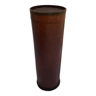 Vintage leather column 1950