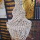 Shell chandelier