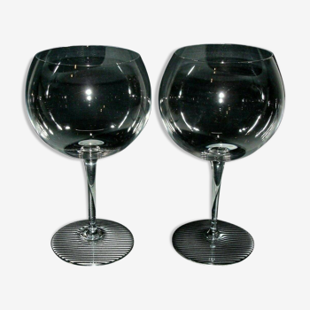 Baccarat 2 grands verres a degustation cristal - 19 cm