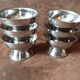 Lot de 6 coupes sur pied métal
