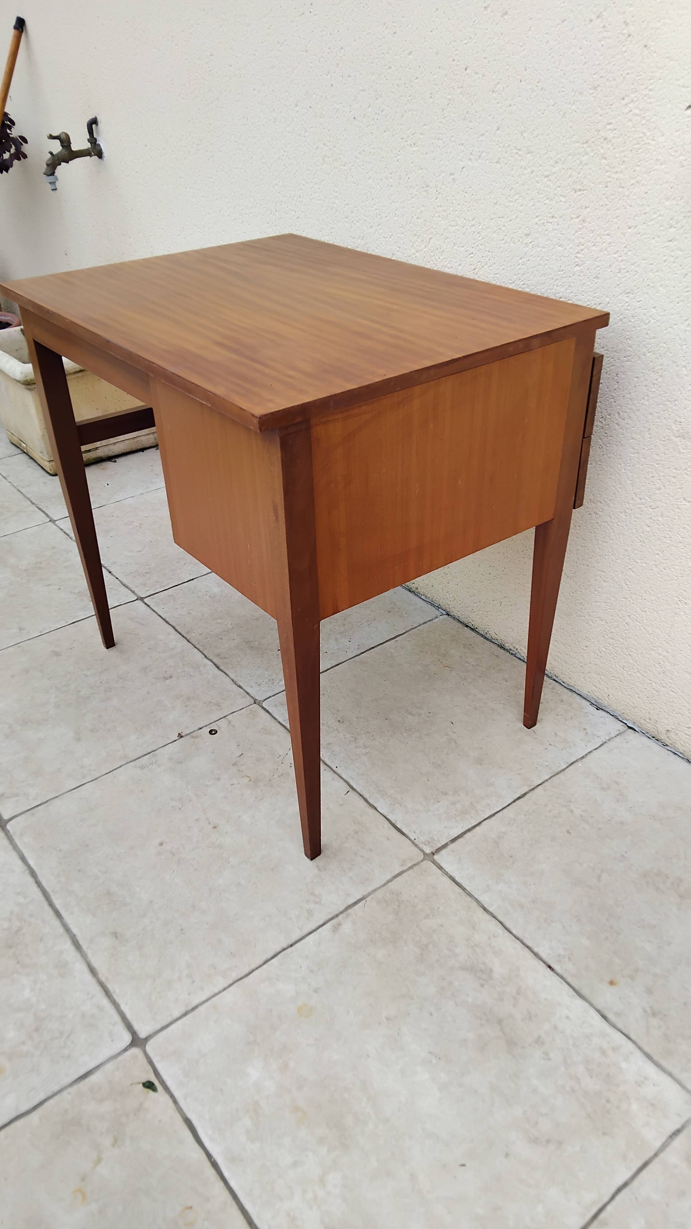 Bureau vintage scandinave teck année 60