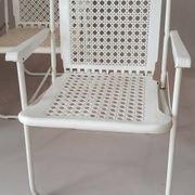 Two folding chairs 1960 Grand Soleil & Luigi Plebani Vintage.