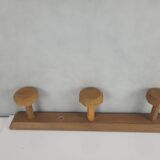 Coat rack with 5 hooks