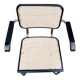 Série De 4 fauteuil chaise style Marcel Breuer