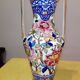 Vase amphora gien peonies