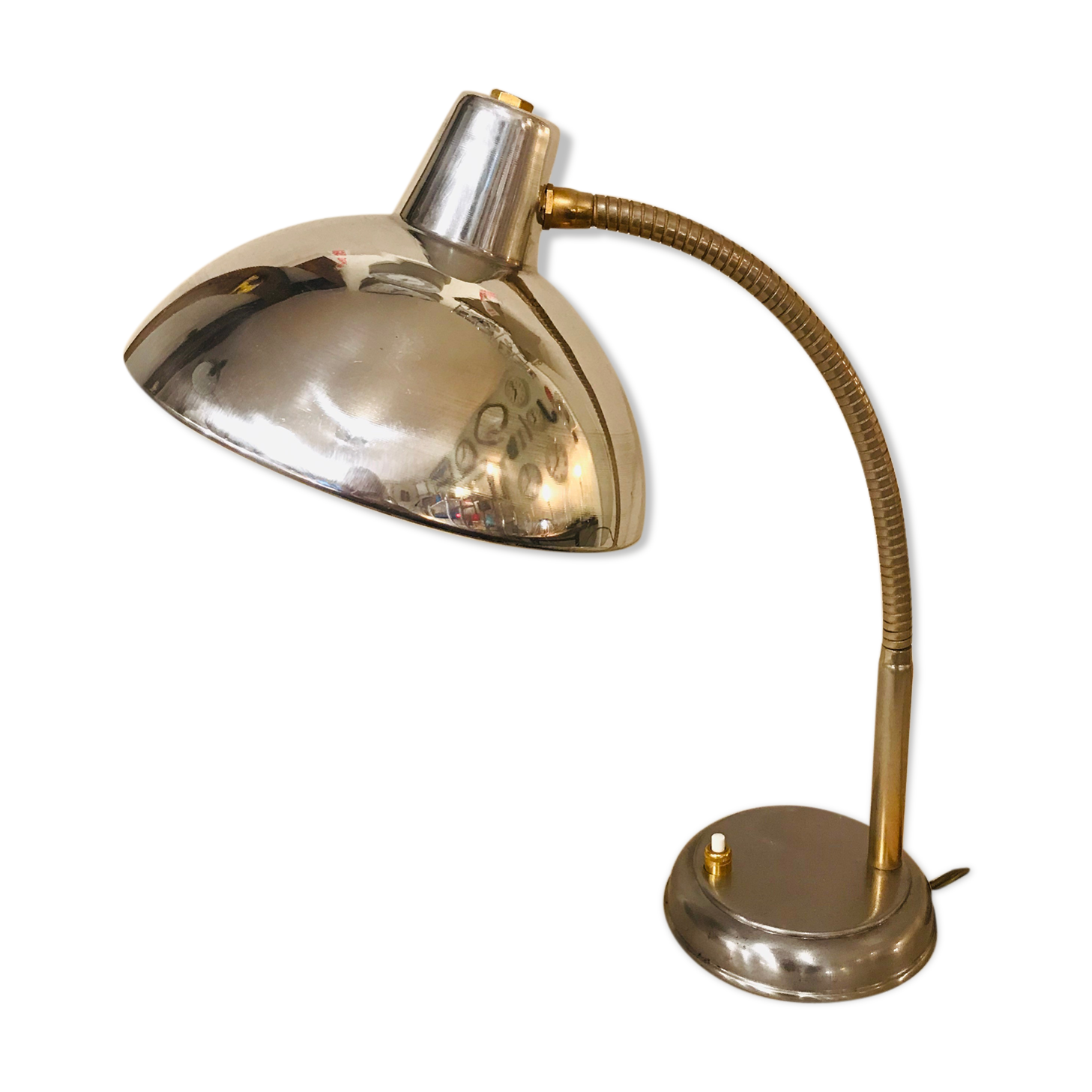 1960 industrial office lamp