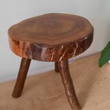 Brutalist tripod stool