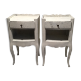 Pair of louis xv bedside