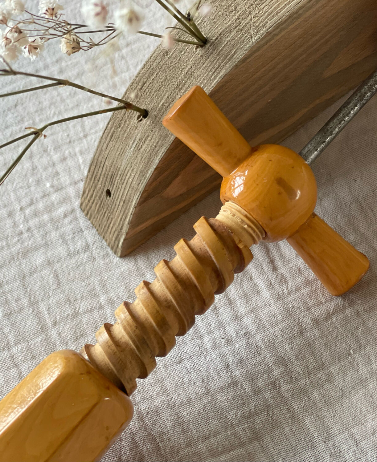 Tire bouchon en bois