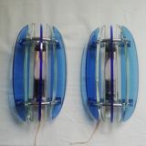 Pair of Veca Fontana Arte wall lights