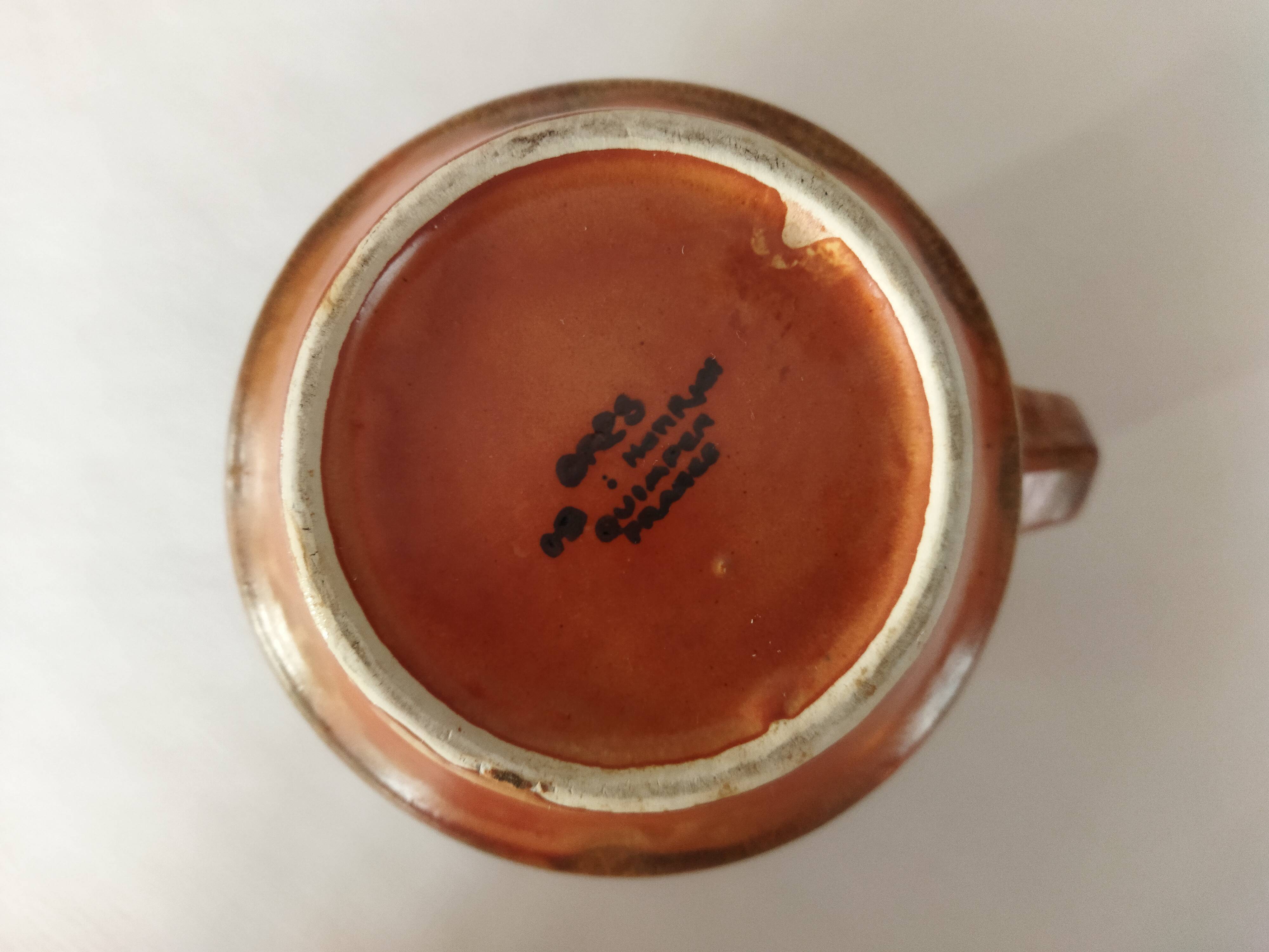 HB Henriot Quimper stoneware pitcher