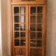 Antique glass cabinet