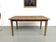 Farm table with tapered legs, L155 cm