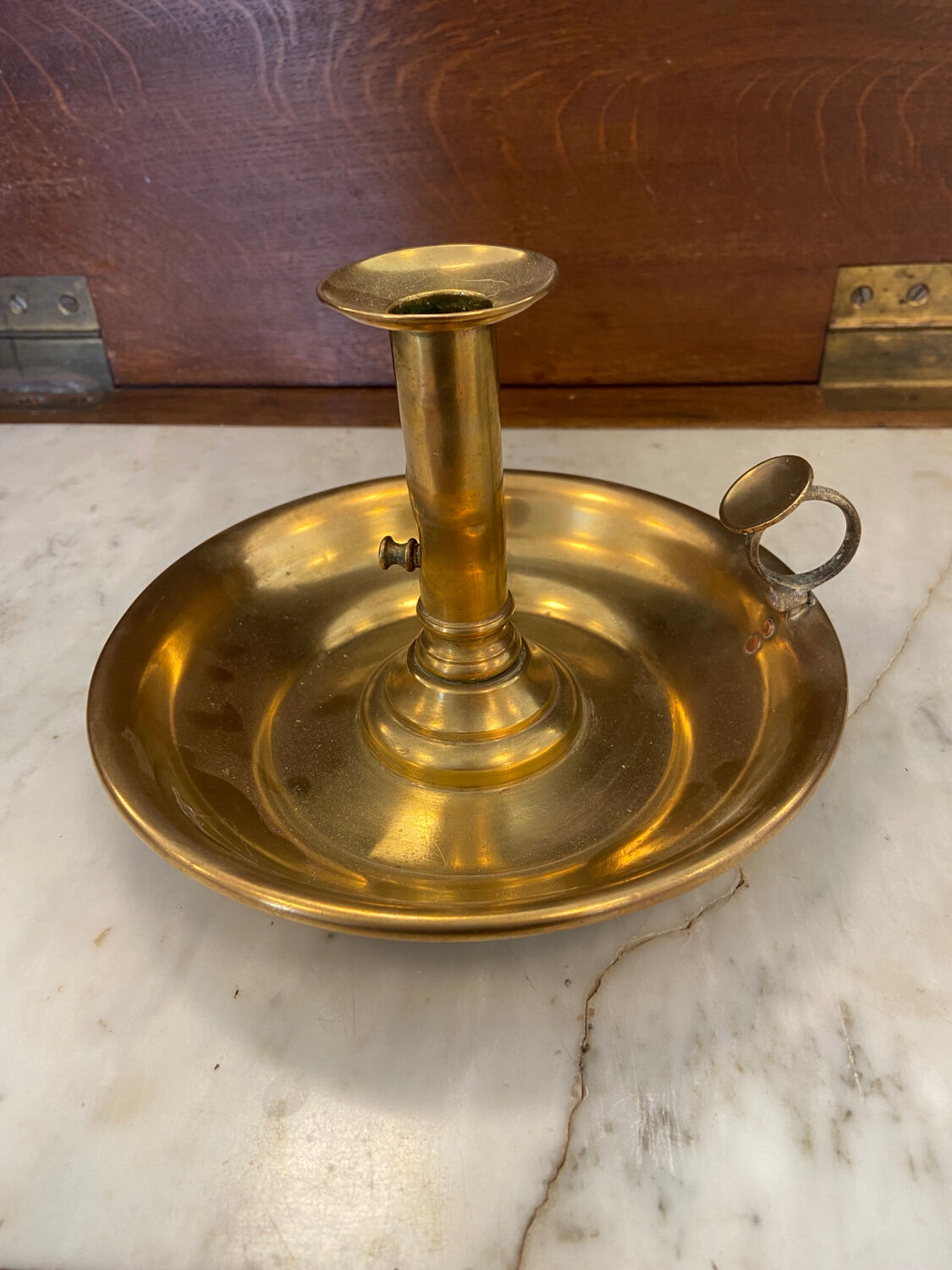 Brass candle holder