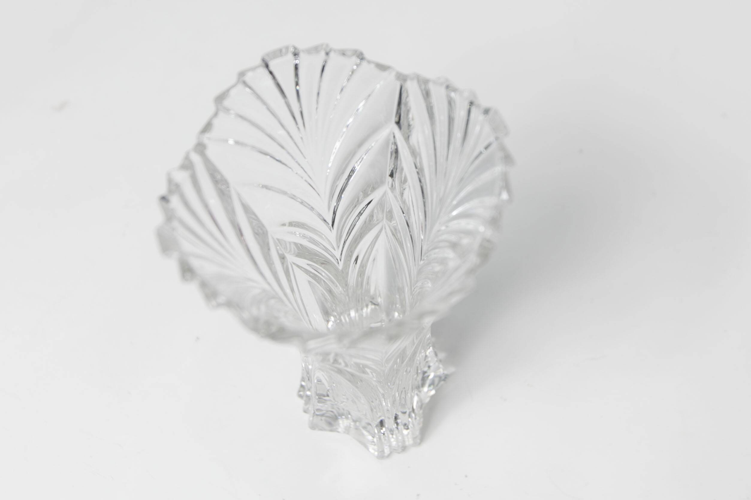 Crystal vase stamped Klein house 54120 Baccarat France