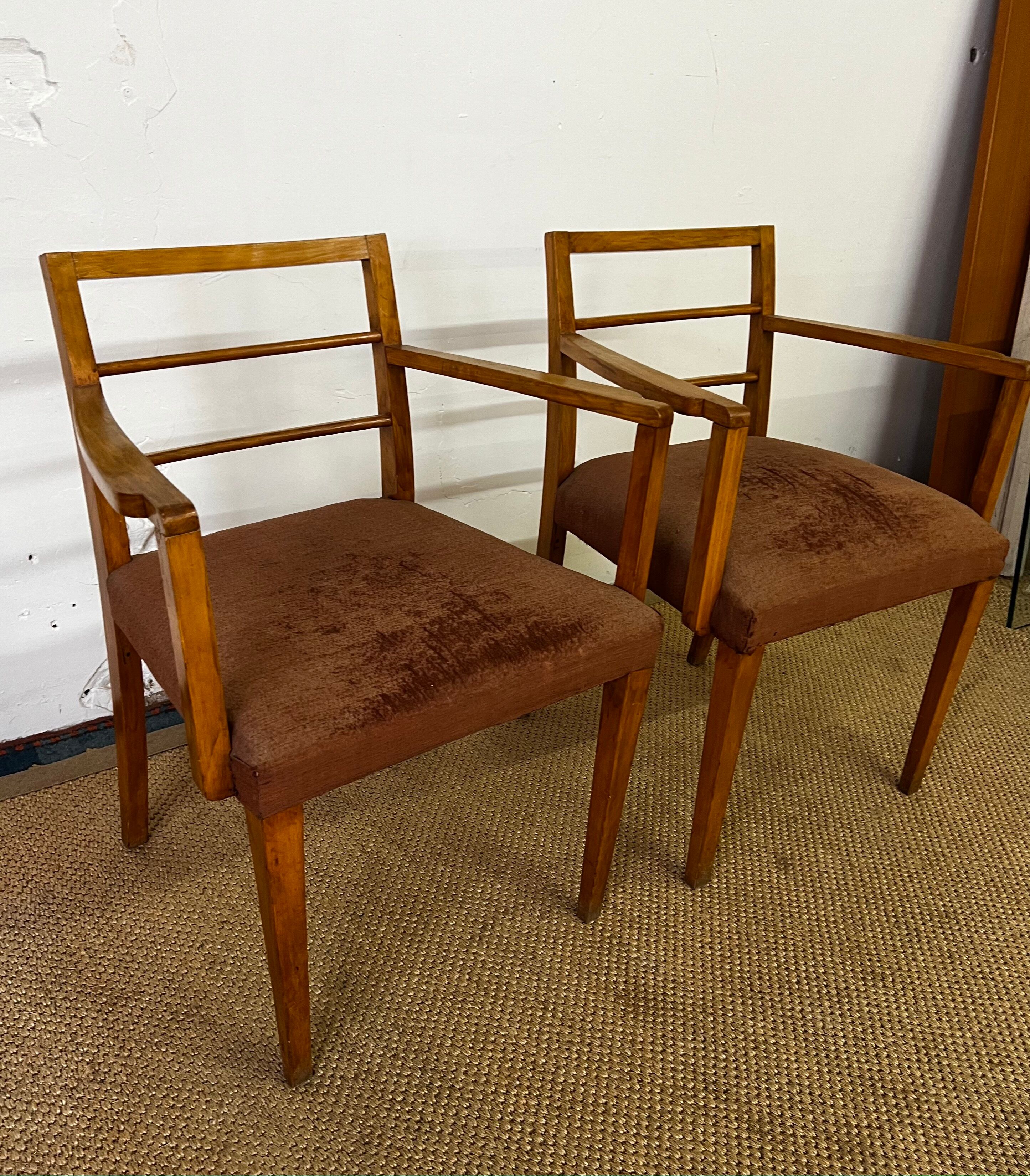 Pair of vintage armchairs