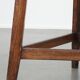 Antique English pinewood cricket table/side table from the late 18th century