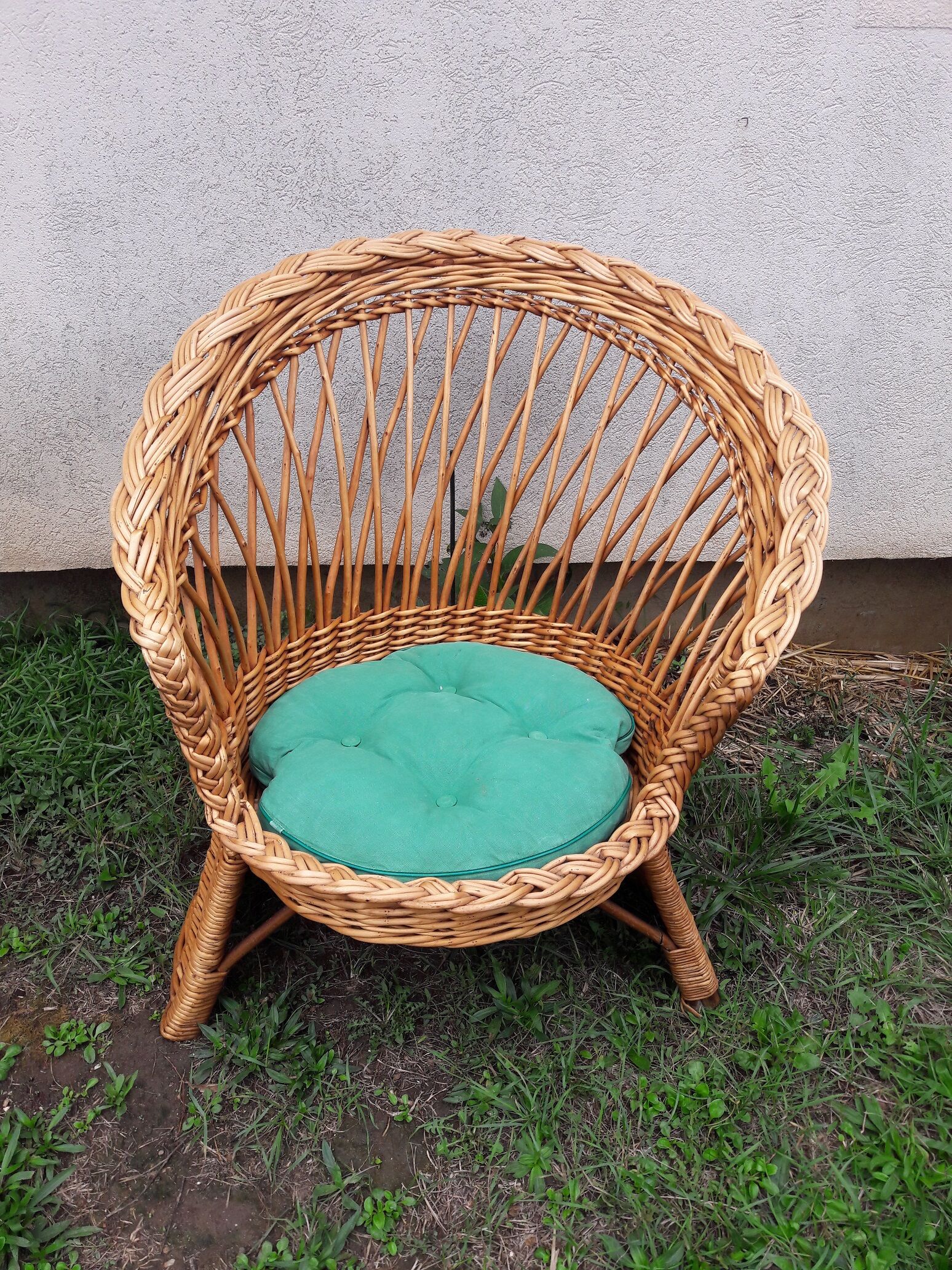 3 wicker chairs