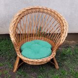 3 wicker chairs