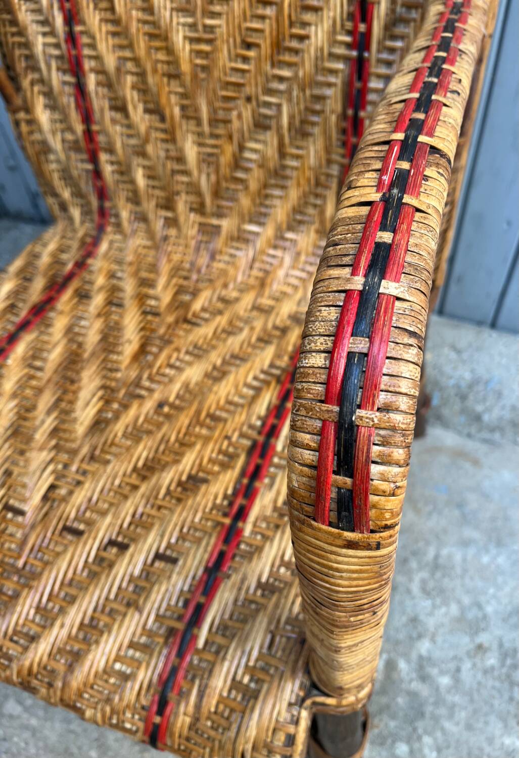 Fauteuil en rotin