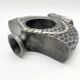“Hammered Mother-of-Pearl” Vase / Cast Aluminum – 1980s