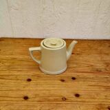 Théière jaune pastel vintage