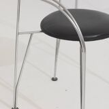 4 Silver Moon Chairs / Armchairs by Pascal Mourgue for Fermob 1980