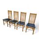 4 x Bros Nova chairs / leather seats