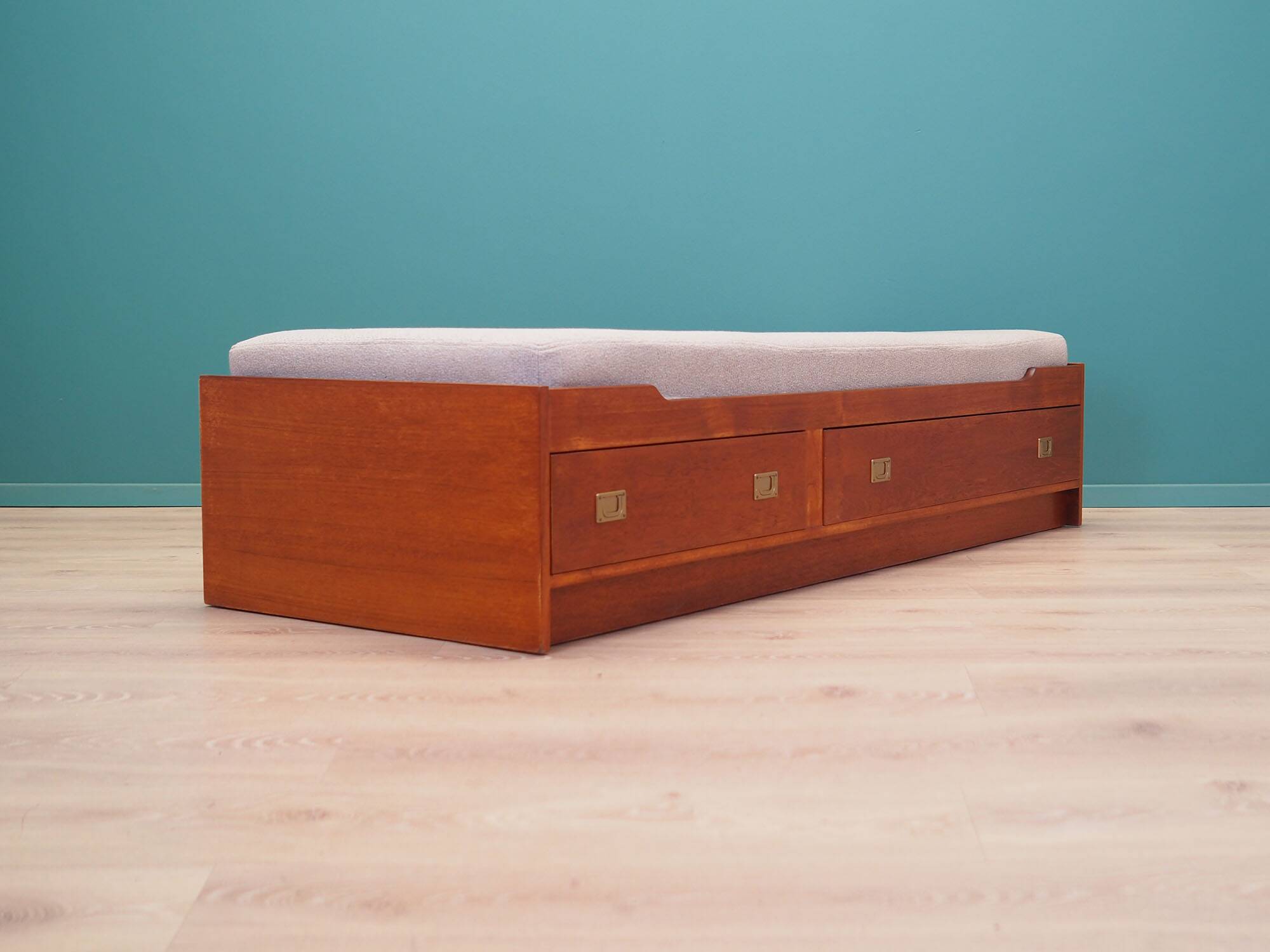 Teak daybed, Danish design, 1970s, production: Denmark