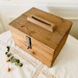 Wooden urn box