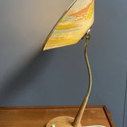 Lampe de bureau Temde années 1960 à col de cygne flexible
