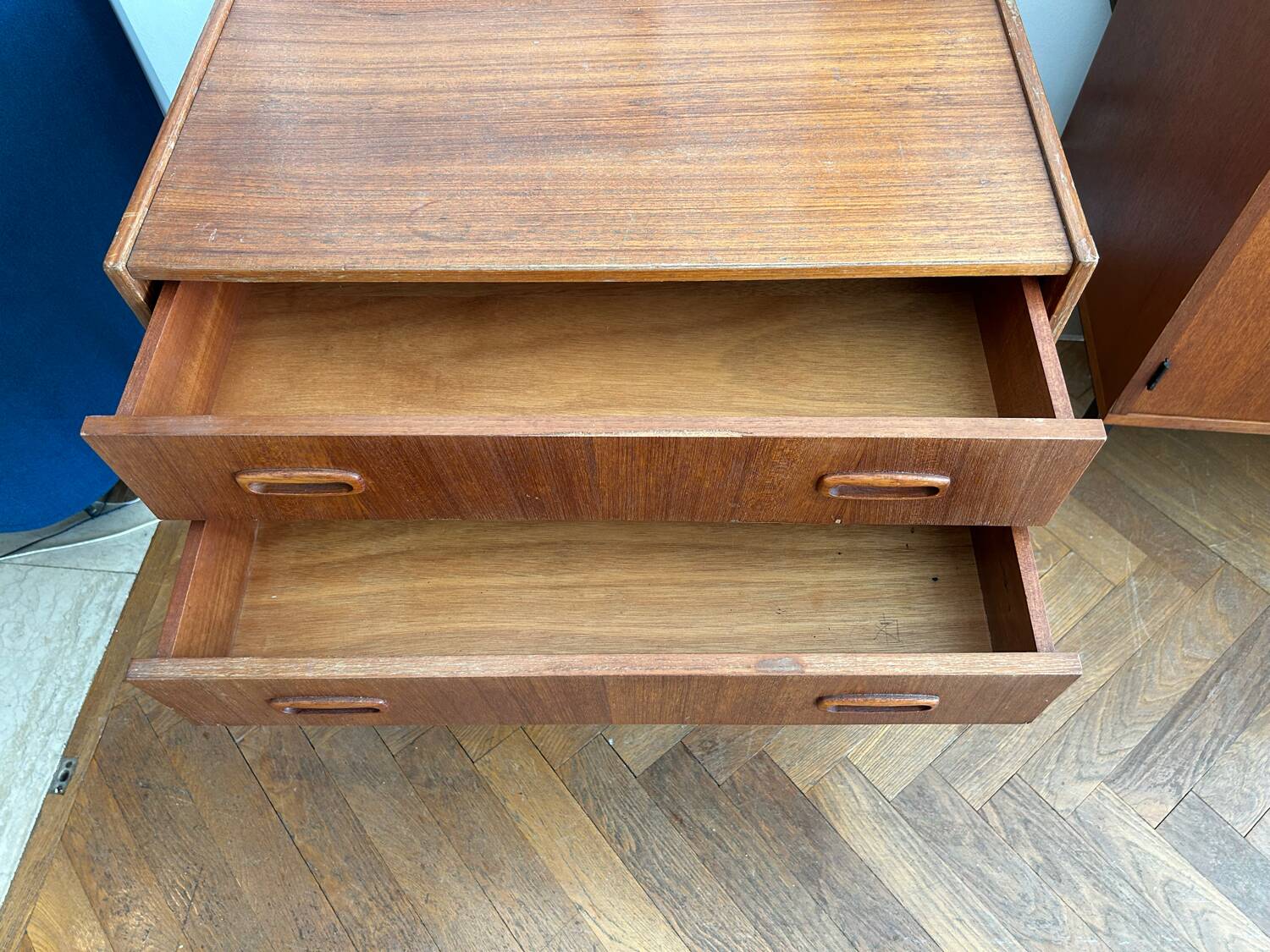 Table de chevet scandinave / petite commode scandinave vintage design