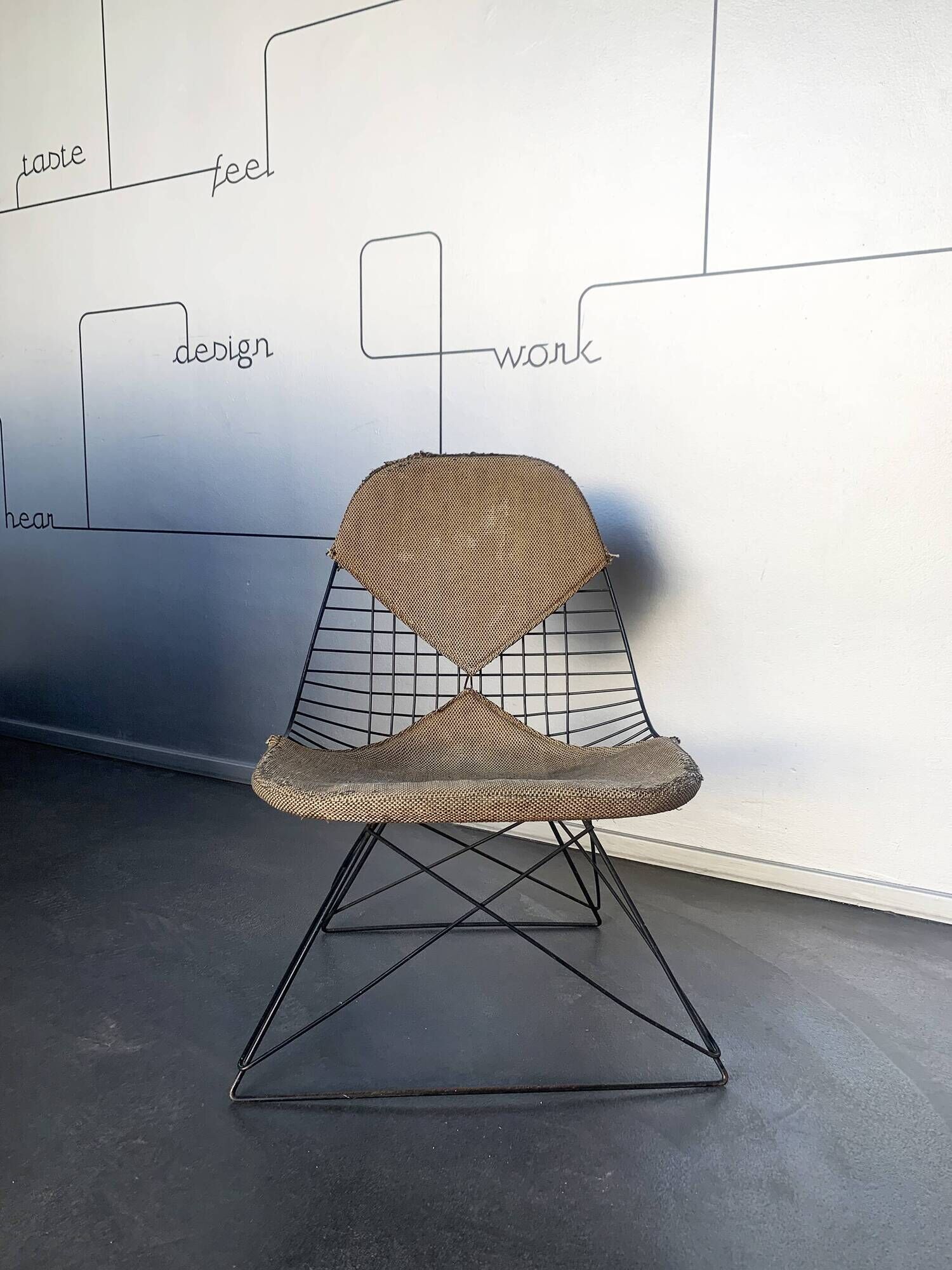 Cats Cradle Armchair LKR Charles & Ray Eames / Alexander Girard Herman Miller 1953