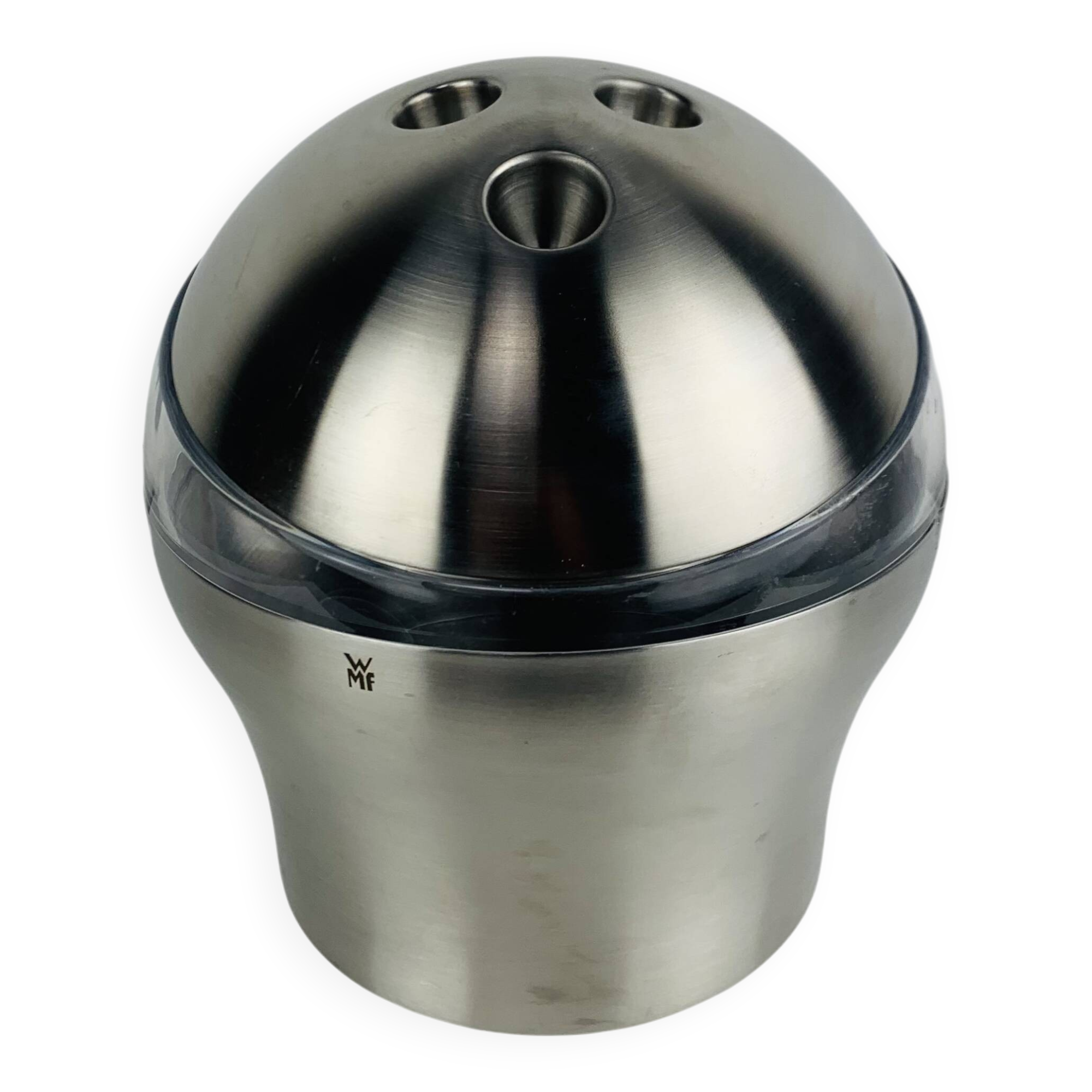 Stainless steel bowling ball ice bucket by WMF Cromargan