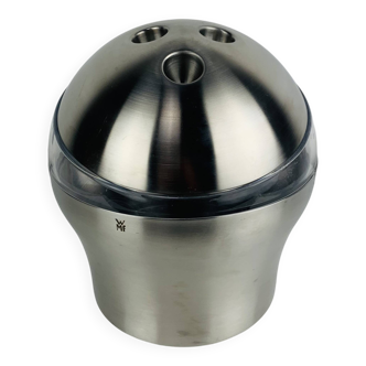 Stainless steel bowling ball ice bucket by WMF Cromargan