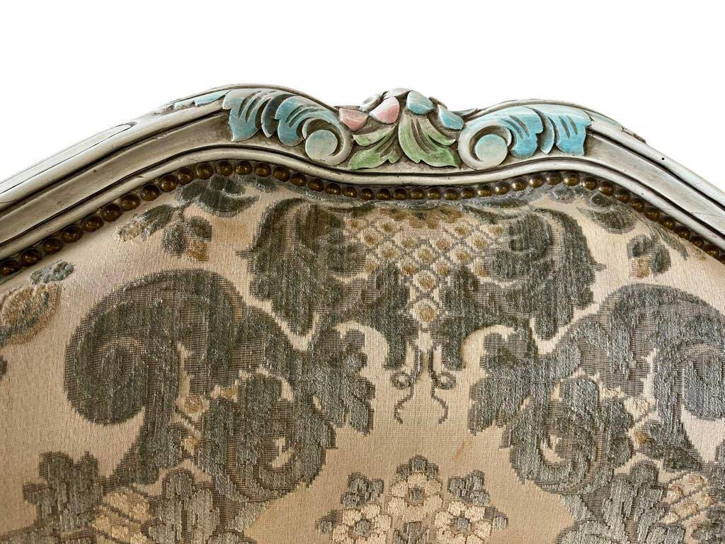 Ensemble de 2 fauteuils baroques vintage / chaises individuelles / sièges