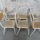 Set of 6 school chairs