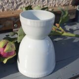 Double white porcelain cockroach