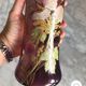 Vase rouleau Legras
