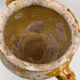 Old yellow glazed terracotta confit pot 19th century France
