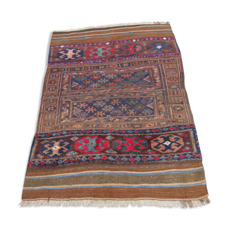 Old handmade carpet kurde 155 x 102 cm