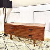 Enfilade scandinave basse en teck