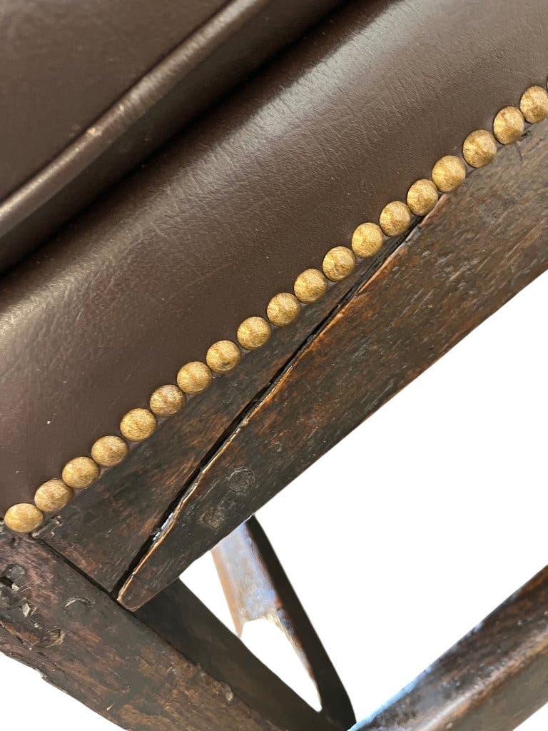Vintage rustic wooden bench / antique bench