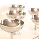 Set de 6 coupes en inox de Letang-Remy