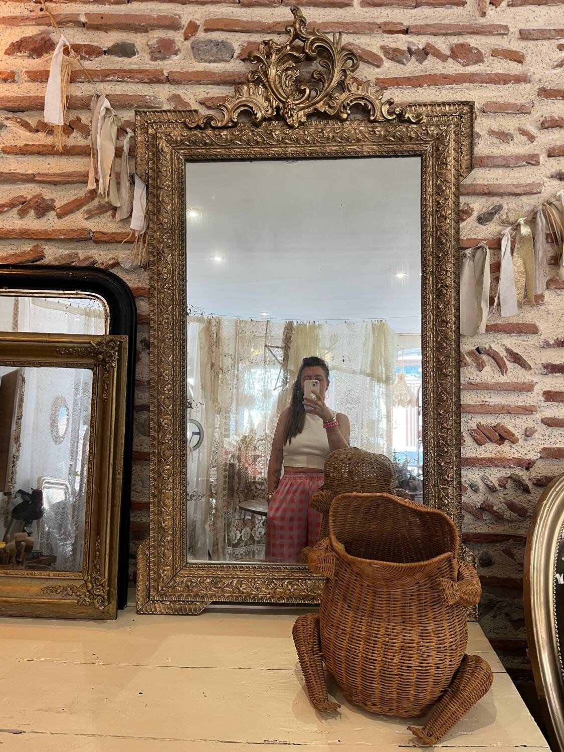 Miroir rocaille