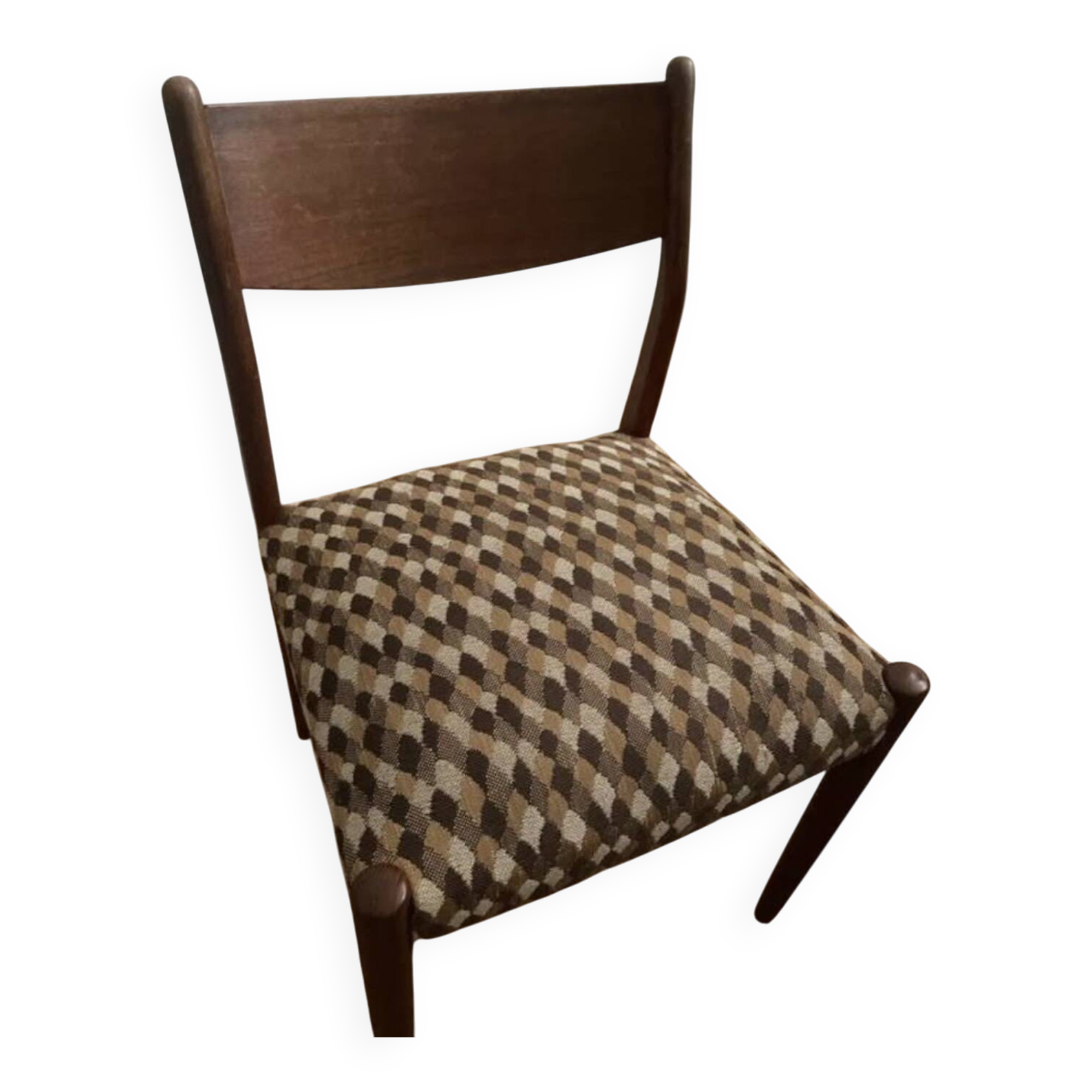 Lot 4 chaises teck Cees Braakman