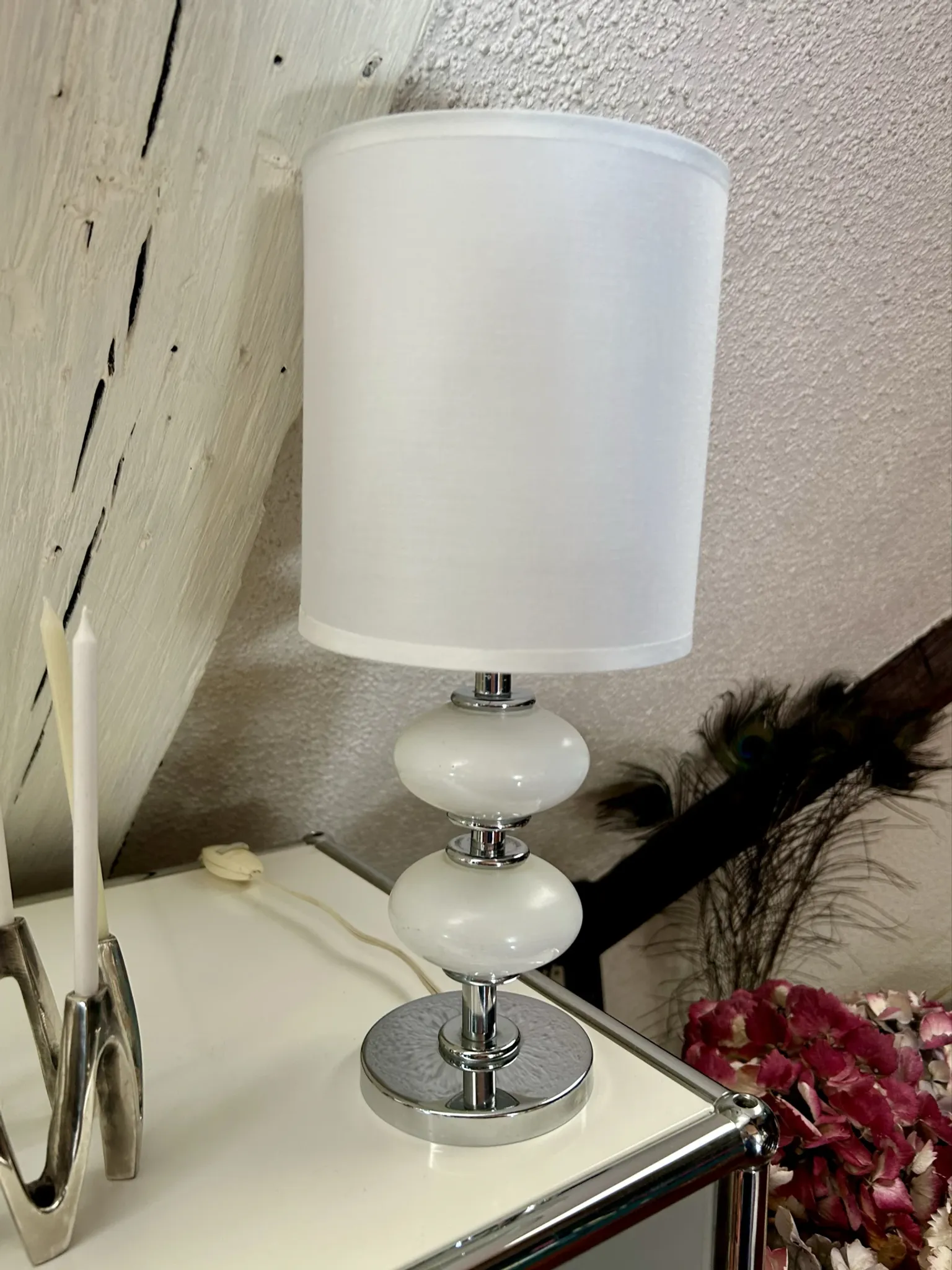 Pair of 70's lamps