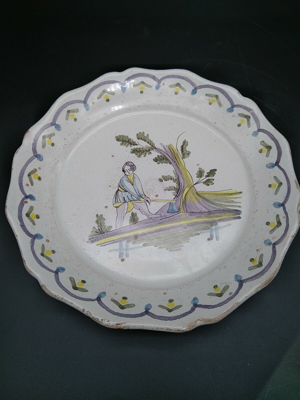 Plate eighteenth century