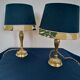 Pair of Art Nouveau style lamps