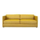 Yellow sofa, Scandinavian design, 00s